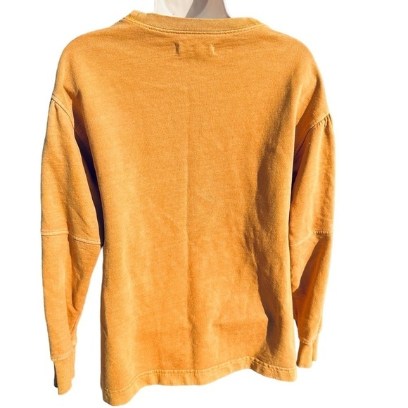 Madewell Rivet & Thread Seamed-Sleeve Sweatshirt Size M $79.50 AG284 - Picture 4 of 7